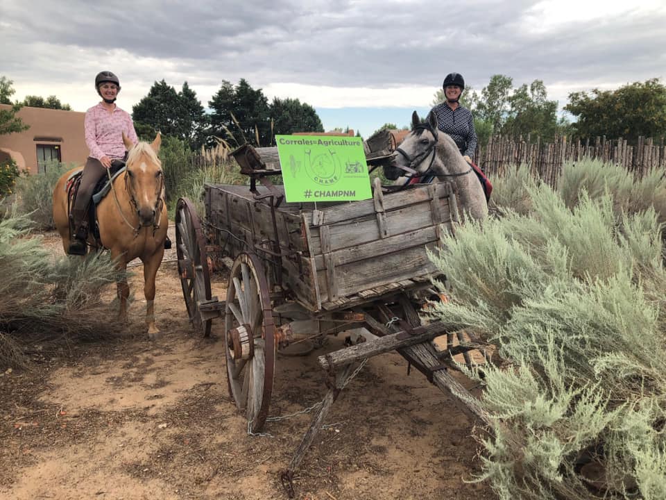 We are on the wagon that Corrales = Agriculture!